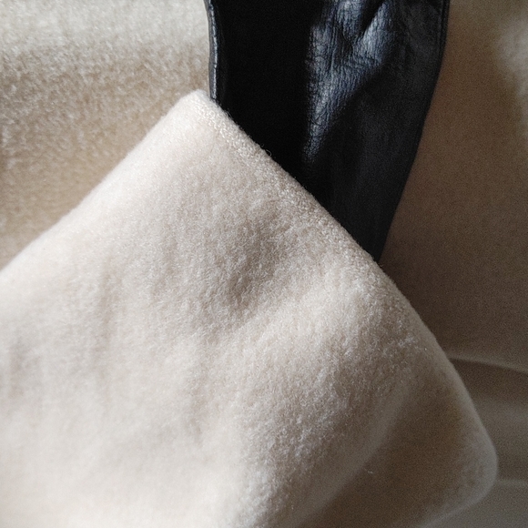 VTG 100% Cashmere Ivory Coat 4/6 - Picture 9 of 16